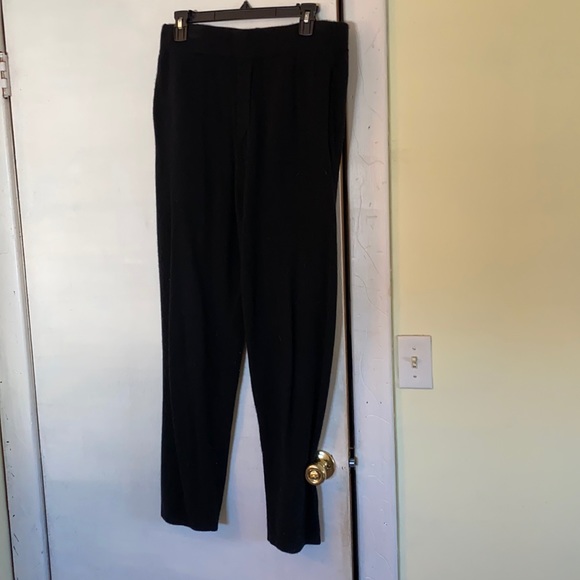 💯Luxurious Cashmere Black Pants With Pockets